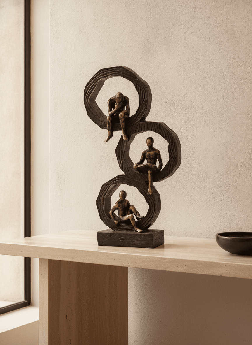 Contemplative Cycles Sculpture
