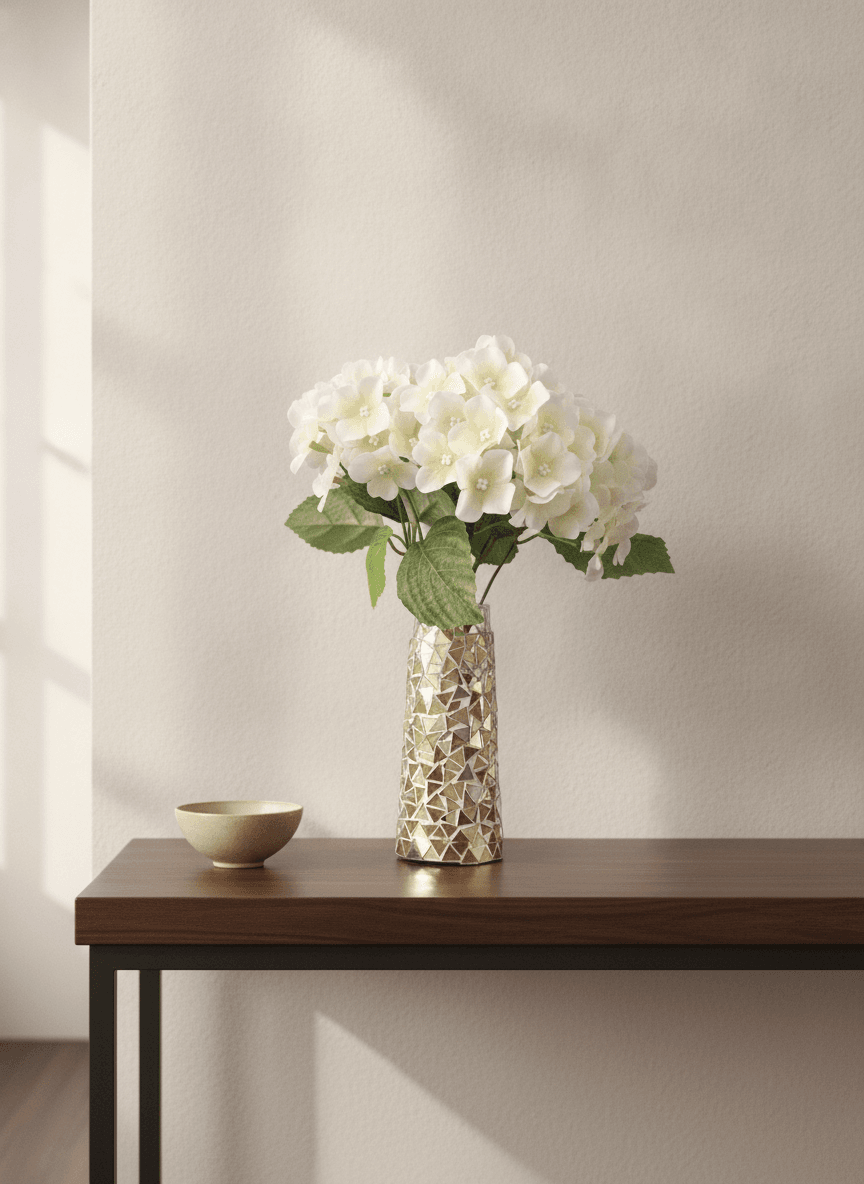 Shubhra - White Hydrangeas